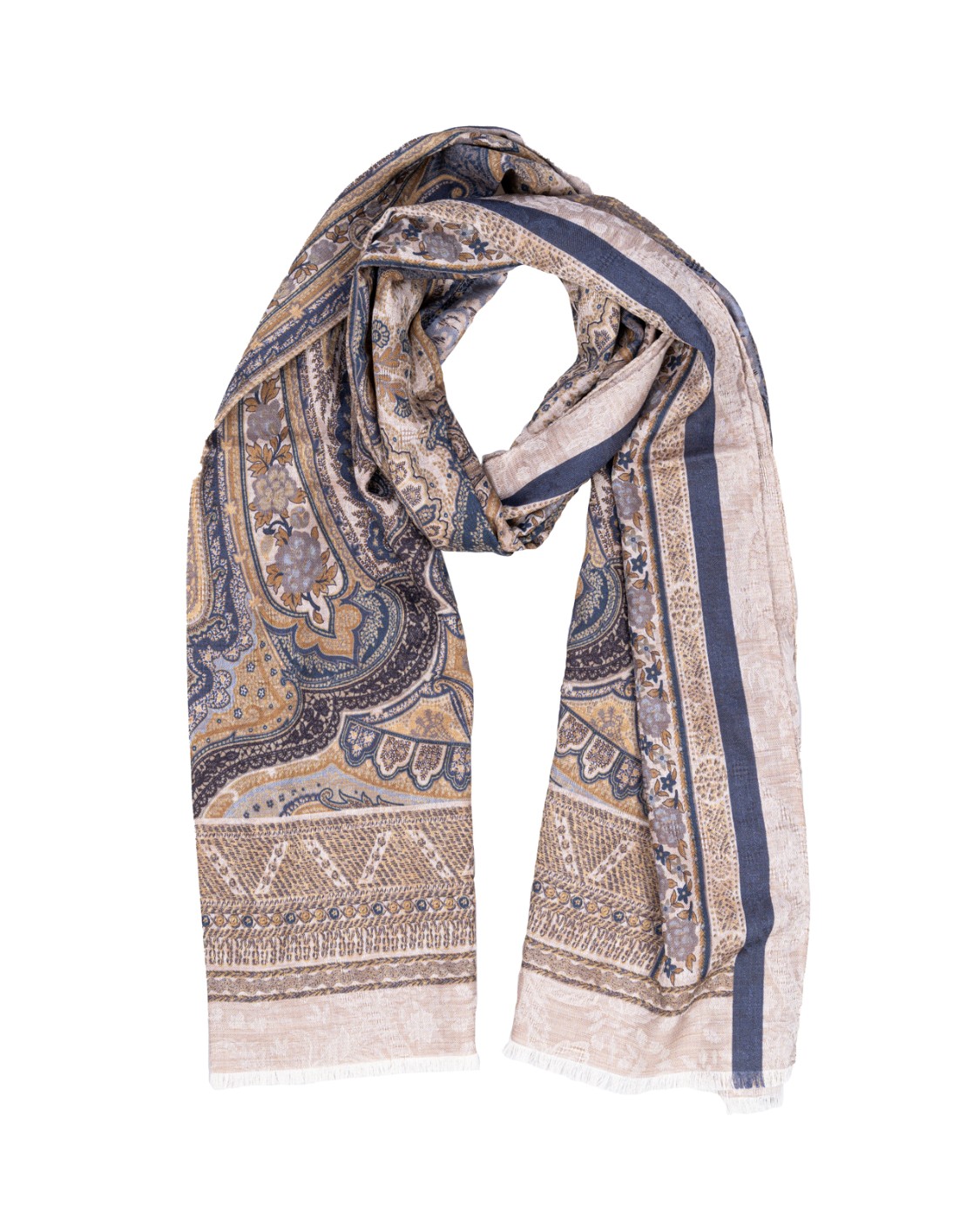 shop ETRO  Sciarpa: Etro sciarpa paisley.
Stampa timbrata paisley all over. 
Impreziosito da logo ETRO e Pegaso. 
Bordi decorati con piccole frange.
Composizione: 91% Modal, 9% Seta.
Made in Italy.. 0007 AK317-X0820 number 3701347